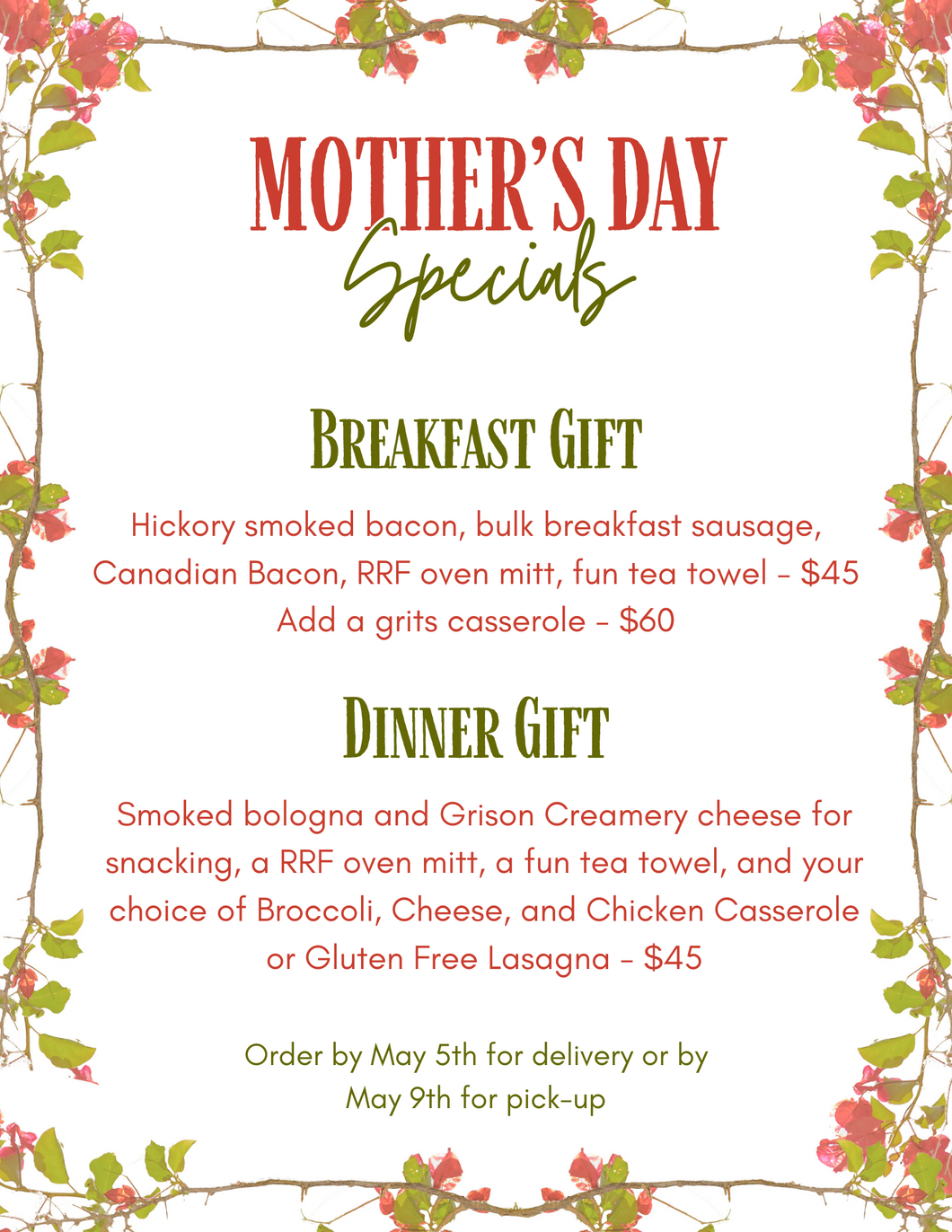 Mother's Day Specials