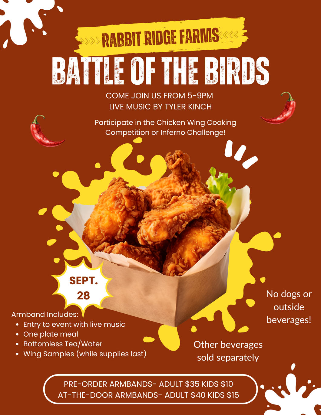 Battle of the Bird Armband