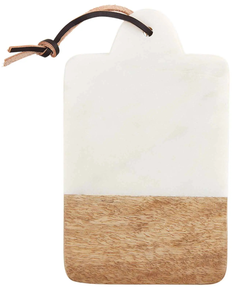 Rectangular marble board