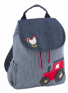 Tractor drawstring backpack