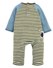 Load image into Gallery viewer, Cow Striped Baby Bodysuit

